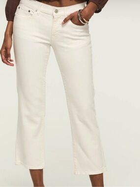 Lucky Brand Brooke Crop Women's White Jeans 354